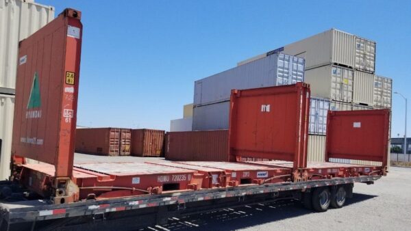 20ft Flat Rack Shipping Container - Image 3