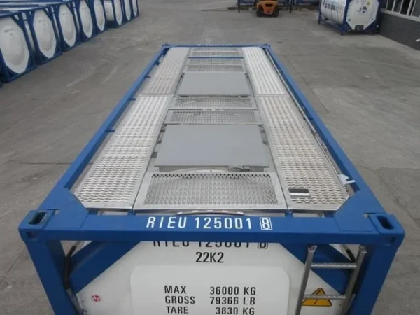20' ISO Tank Container, Chemical Refurbished 20m3 - Image 4